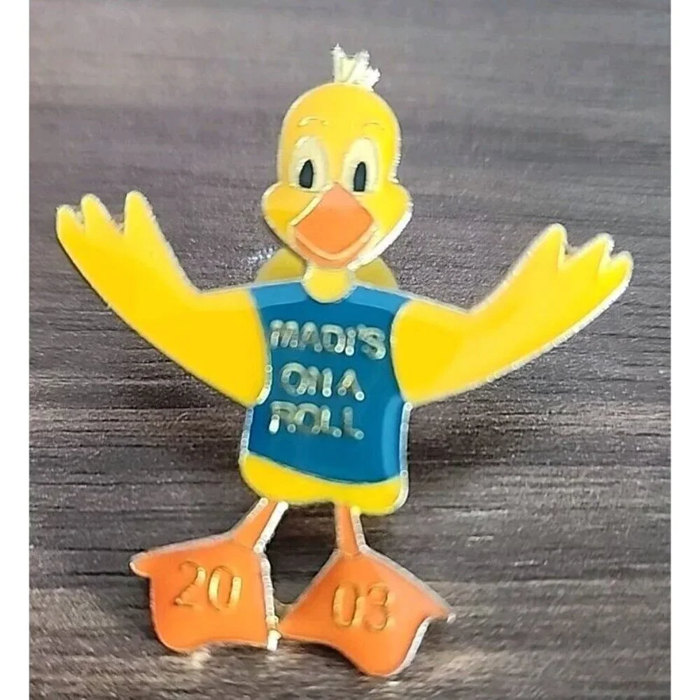Destination Imagination trading Pin 2003 Maryland MADI Duck Wheel DI Pins